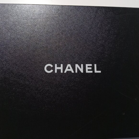 Chanel 2010 (Satin) Interlocking CC Logo Pumps Women's Size: 8 | US8, IT38 - Picture 6 of 8